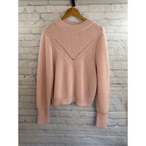 Heritage Charm Women's light pink‎ Sweater Size Medium